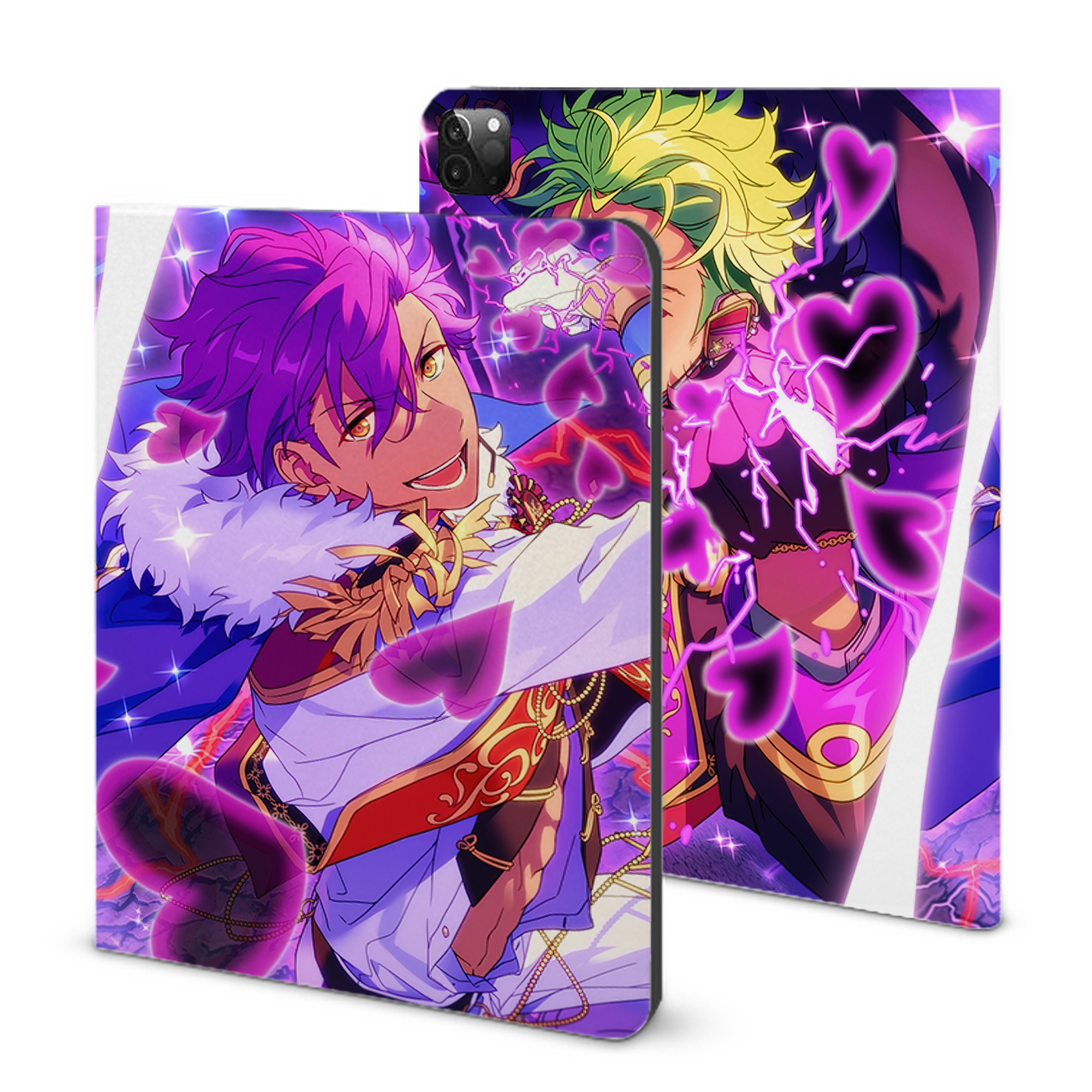 （画像用） あんさんぶるスターズ! Ensemble Stars IPadケース ペンホルダー付き ブックスタイルデザイン